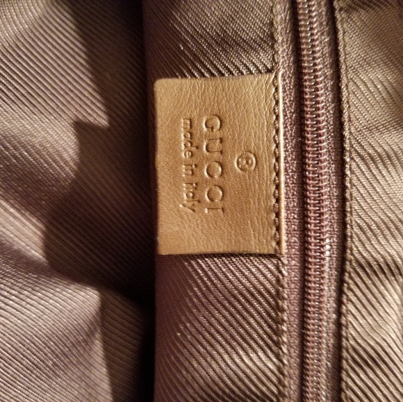 GUCCI BROWN GG CANVAS TOTE - Picture 2 of 6